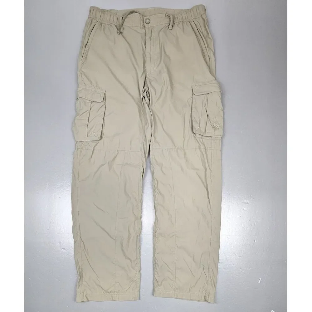The North Face Cargo Pants‎ Mens Large 34x32. Nylon Hiking Trekking Outdoors.